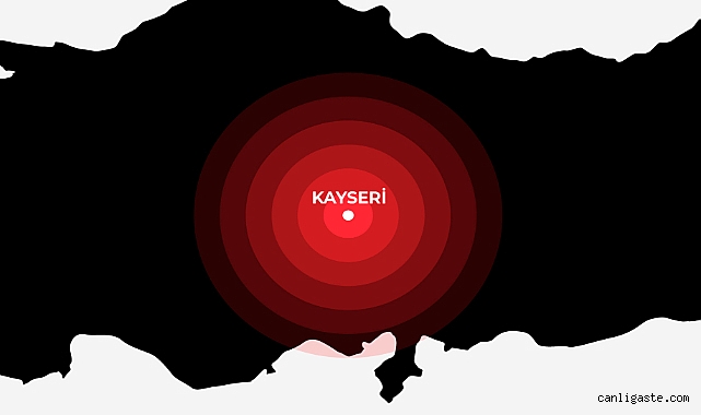 Kayseri Sarız’da 4,7 büyüklüğünde deprem