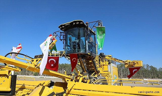 Kayseri Şeker’e 535 bin euro’luk pancar yükleme makinesi Kayseri Şeker’e 535 bin euro’luk pancar yükleme makinesi