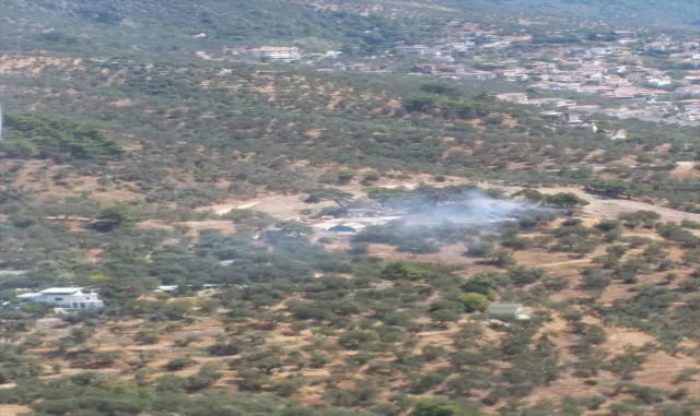 Kazdağları’nda ormanlık alandaki yangın söndürüldü Kazdağları’nda ormanlık alandaki yangın söndürüldü