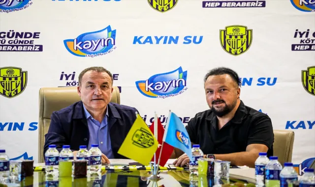 MKE Ankaragücü, Kayın Su ile sponsorluk anlaşmasını uzattı MKE Ankaragücü, Kayın Su ile sponsorluk anlaşmasını uzattı