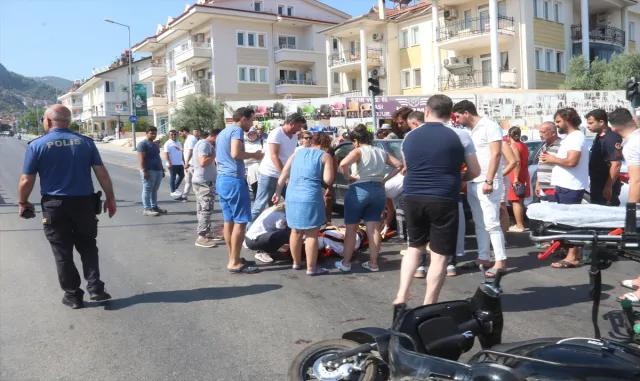 Muğla’da otomobil ve kamyonetin çarptığı motosikletteki kadın öldü Muğla’da otomobil ve kamyonetin çarptığı motosikletteki kadın öldü