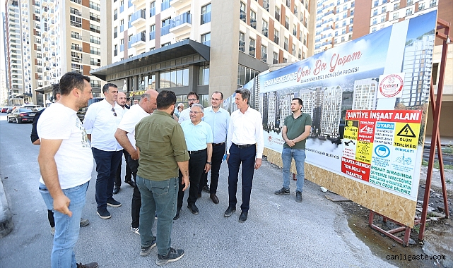Sahabiye Kentsel Dönüşüm Projesi’nde sona doğru! Bu kez kaç daire teslim edilecek? Sahabiye Kentsel Dönüşüm Projesi’nde sona doğru! Bu kez kaç daire teslim edilecek?