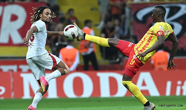 Süper Lig: Kayserispor: 0 - Galatasaray: 0 (ilk yarı) Süper Lig: Kayserispor: 0 - Galatasaray: 0 (ilk yarı)