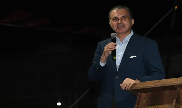 AK Parti Sözcüsü Ömer Çelik, İzmir’de konuştu: AK Parti Sözcüsü Ömer Çelik, İzmir’de konuştu:
