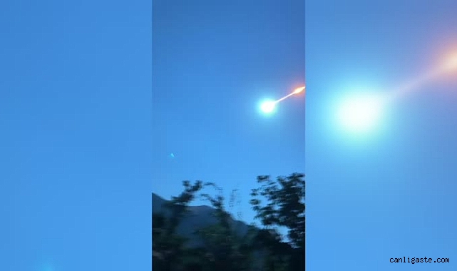Doğu ve Güneydoğu’daki bazı şehirlerde gökyüzünde ’parlak ışık’ görüldü Doğu ve Güneydoğu’daki bazı şehirlerde gökyüzünde ’parlak ışık’ görüldü
