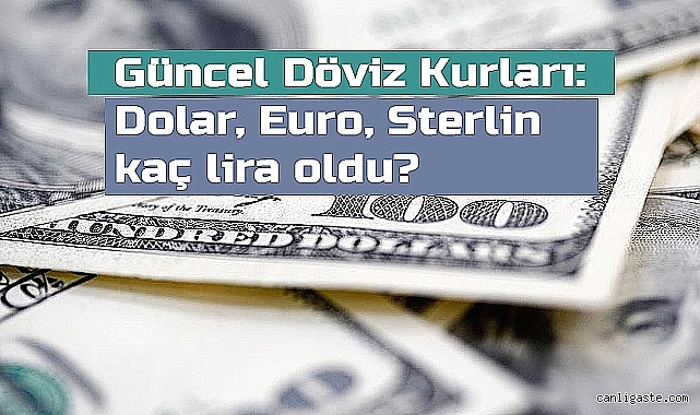 Dolar kaç lira? Euro ne kadar? Sterlin Kaç TL? (8 Eylül 2023 döviz kurları) Dolar kaç lira? Euro ne kadar? Sterlin Kaç TL? (8 Eylül 2023 döviz kurları)