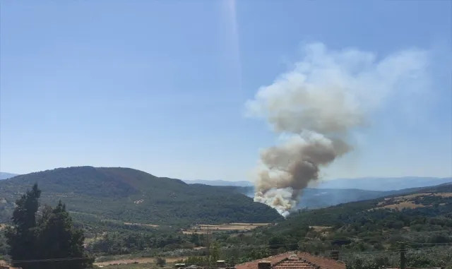 GÜNCELLEME - Manisa’nın Soma ilçesinde çıkan orman yangını kısmen kontrol altında GÜNCELLEME - Manisa’nın Soma ilçesinde çıkan orman yangını kısmen kontrol altında