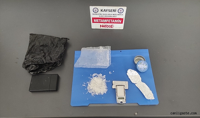 Kayseri’de uyuşturucu operasyonu: 4 gözaltı