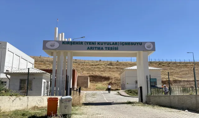 Kırşehir’de içme suyu arıtma tesisi faaliyete geçti Kırşehir’de içme suyu arıtma tesisi faaliyete geçti