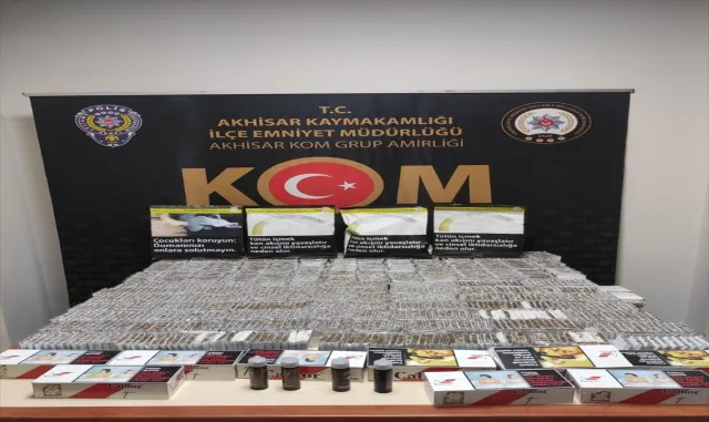Manisa’da kaçak tütün operasyonunda 5 kişi gözaltına alındı Manisa’da kaçak tütün operasyonunda 5 kişi gözaltına alındı