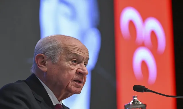 MHP Genel Başkanı Bahçeli, MYK-MDK sonrası basın toplantısı düzenledi: (1) MHP Genel Başkanı Bahçeli, MYK-MDK sonrası basın toplantısı düzenledi: (1)