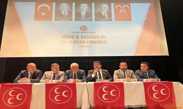 MHP Niğde İl Kongresi yapıldı MHP Niğde İl Kongresi yapıldı