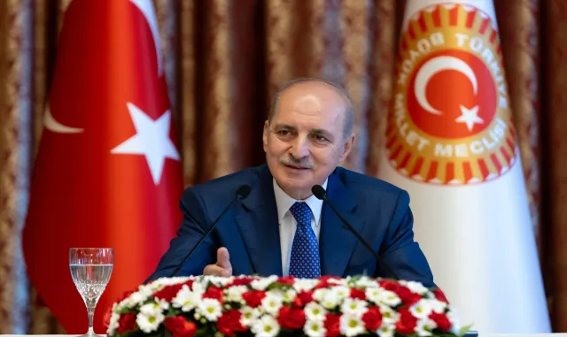 TBMM Başkanı Kurtulmuş, basın kuruluşlarının Ankara temsilcileriyle bir araya geldi: (2) TBMM Başkanı Kurtulmuş, basın kuruluşlarının Ankara temsilcileriyle bir araya geldi: (2)