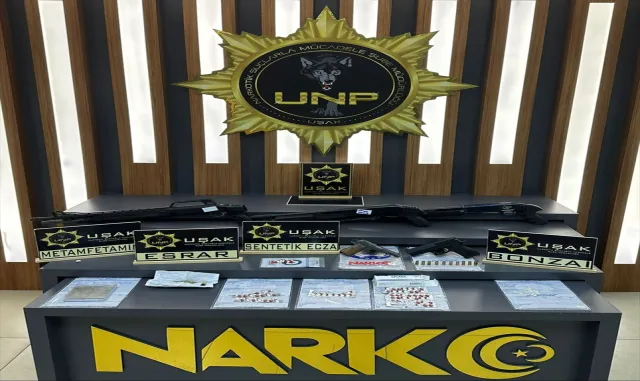 Uşak merkezli uyuşturucu operasyonunda 23 şüpheli yakalandı Uşak merkezli uyuşturucu operasyonunda 23 şüpheli yakalandı