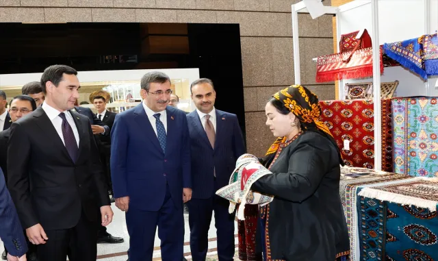Cumhurbaşkanı Yardımcısı Yılmaz, Türkiye-Türkmenistan İş Forumu’nda konuştu: Cumhurbaşkanı Yardımcısı Yılmaz, Türkiye-Türkmenistan İş Forumu’nda konuştu: