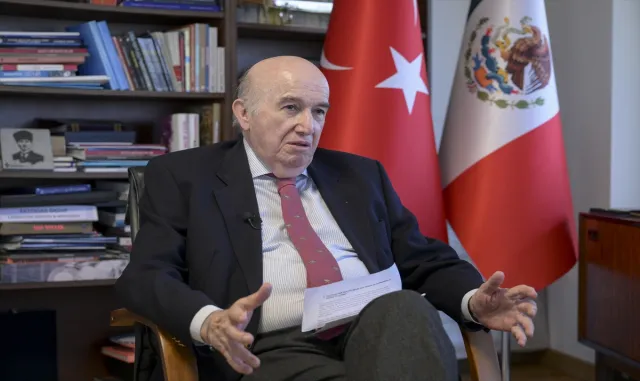CUMHURİYET’İN 100. YILI - Meksika’nın Ankara Büyükelçisi Hernandez, Türkiye Cumhuriyeti’nin 100. yılını kutladı: CUMHURİYET’İN 100. YILI - Meksika’nın Ankara Büyükelçisi Hernandez, Türkiye Cumhuriyeti’nin 100. yılını kutladı: