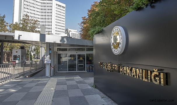 Dışişleri Bakanlığı: Gazze’de hastanenin hedef alınmasını en şiddetli biçimde kınıyoruz Dışişleri Bakanlığı: Gazze’de hastanenin hedef alınmasını en şiddetli biçimde kınıyoruz
