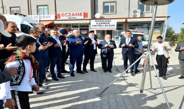 Karakeçili ilçesi doğal gaza kavuştu Karakeçili ilçesi doğal gaza kavuştu