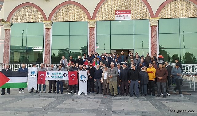 Kayseri’de Filistinliler için dua edildi Kayseri’de Filistinliler için dua edildi