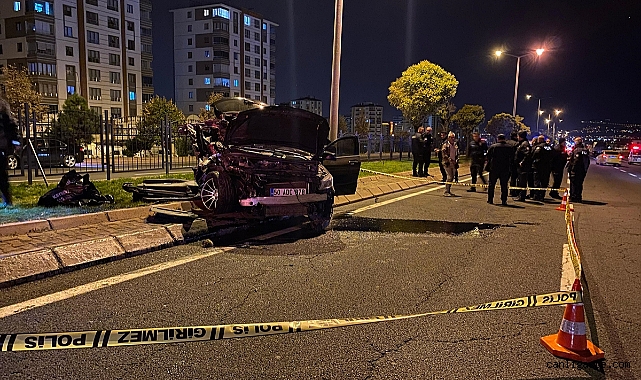 Kayseri’de otomobil ile TIR çarpıştı: 1 ölü, 2 yaralı