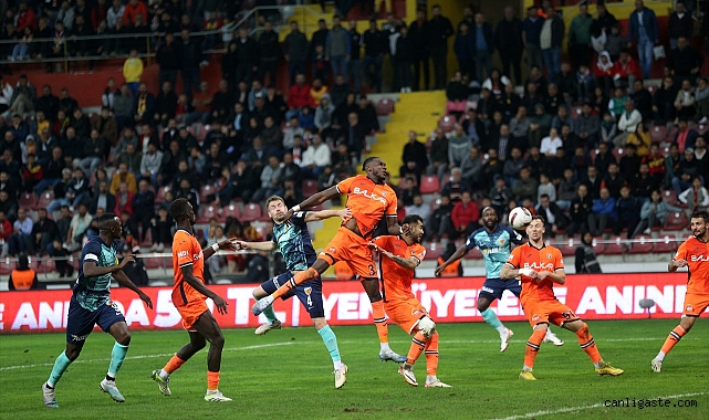 Kayserispor: 0 - RAMS Başakşehir: 0 Kayserispor: 0 - RAMS Başakşehir: 0