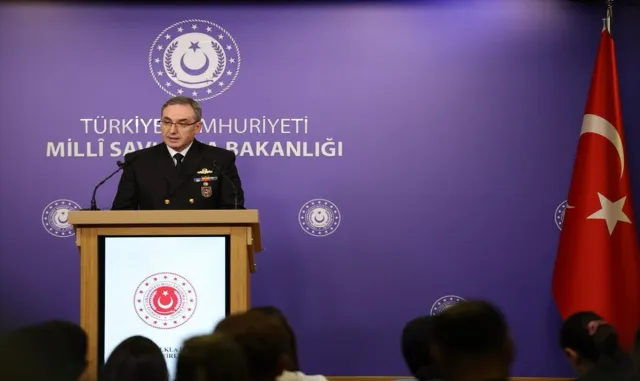 Milli Savunma Bakanlığında haftalık basın bilgilendirme toplantısı yapıldı Milli Savunma Bakanlığında haftalık basın bilgilendirme toplantısı yapıldı