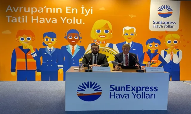 SunExpress 9 ayda 10 milyon yolcu taşıdı SunExpress 9 ayda 10 milyon yolcu taşıdı