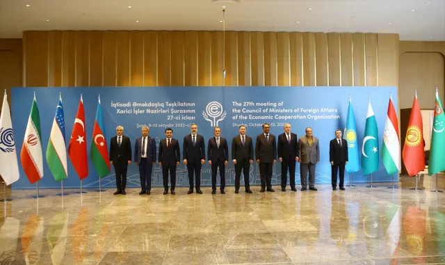 Şuşa’da, Ekonomik İşbirliği Teşkilatı Dışişleri Bakanları 27. Toplantısı yapıldı Şuşa’da, Ekonomik İşbirliği Teşkilatı Dışişleri Bakanları 27. Toplantısı yapıldı