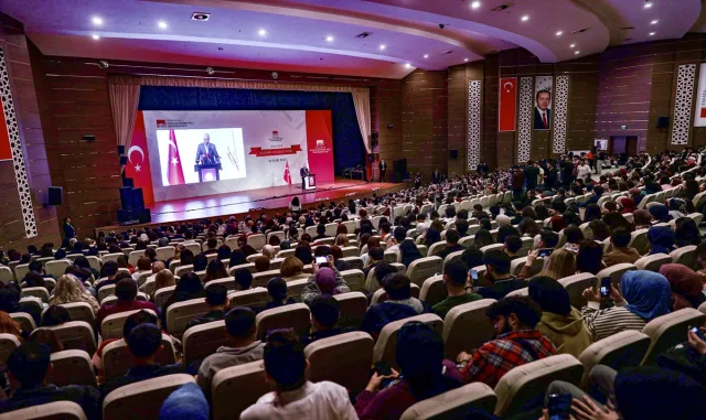 TBMM Başkanı Kurtulmuş, AHBVÜ akademik yıl açılış töreninde konuştu: TBMM Başkanı Kurtulmuş, AHBVÜ akademik yıl açılış töreninde konuştu: