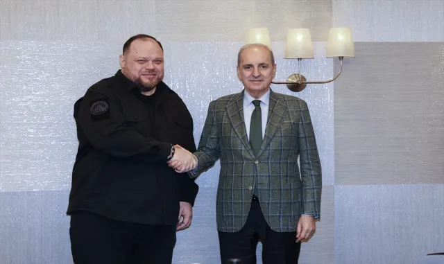 TBMM Başkanı Kurtulmuş, Ukrayna Meclis Başkanı Stefançuk ile görüştü TBMM Başkanı Kurtulmuş, Ukrayna Meclis Başkanı Stefançuk ile görüştü