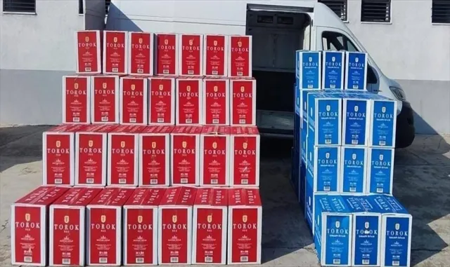 Tekirdağ’da 1 milyon 680 bin makaron ele geçirildi Tekirdağ’da 1 milyon 680 bin makaron ele geçirildi