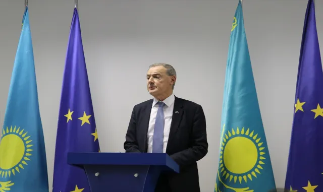 AB’nin Yaptırımlar Özel Temsilcisi O’Sullivan, Kazakistan’da Rusya’ya yönelik yaptırımları görüştü AB’nin Yaptırımlar Özel Temsilcisi O’Sullivan, Kazakistan’da Rusya’ya yönelik yaptırımları görüştü
