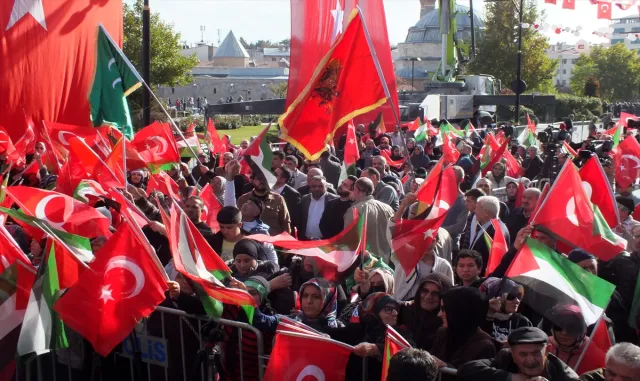 BBP Genel Başkanı Destici, Sivas’ta Filistin’e destek mitinginde konuştu: BBP Genel Başkanı Destici, Sivas’ta Filistin’e destek mitinginde konuştu: