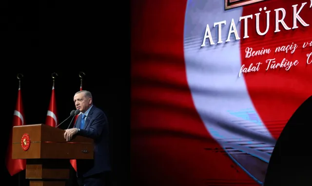 Cumhurbaşkanı Erdoğan, Atatürk’ü Anma Töreni’nde konuştu: (1) Cumhurbaşkanı Erdoğan, Atatürk’ü Anma Töreni’nde konuştu: (1)