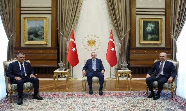 Cumhurbaşkanı Erdoğan, Libya Devlet Yüksek Konseyi Başkanı Tekale’yi kabul etti Cumhurbaşkanı Erdoğan, Libya Devlet Yüksek Konseyi Başkanı Tekale’yi kabul etti