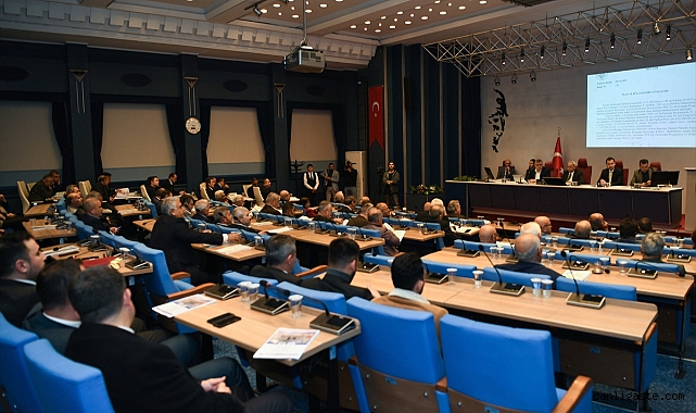 Kayseri Büyükşehir Belediye Meclisi Toplantısında 30 madde karar bağlandı Kayseri Büyükşehir Belediye Meclisi Toplantısında 30 madde karar bağlandı