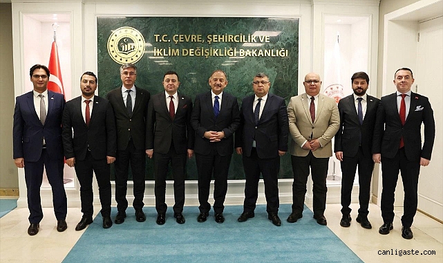 Kayseri OSB’den Bakan Özhaseki’ye ziyaret Kayseri OSB’den Bakan Özhaseki’ye ziyaret