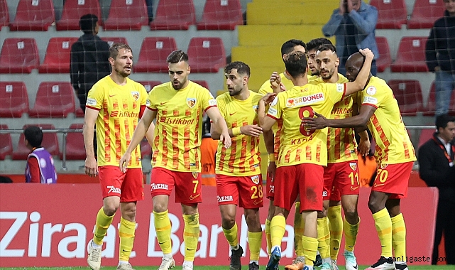 Kayserispor yenilmeme alışkanlığını kazandı Kayserispor yenilmeme alışkanlığını kazandı