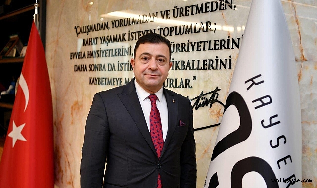 OSB Başkanı Yalçın: Kayseri’nin 10 aylık ihracatı 2 milyar 984 milyon dolar