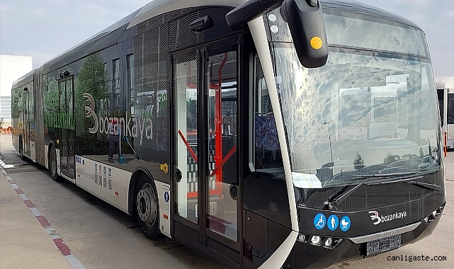 Kayseri’de ulaşım rahatlasın diye 15 elektrik otobüs alındı Kayseri’de ulaşım rahatlasın diye 15 elektrik otobüs alındı