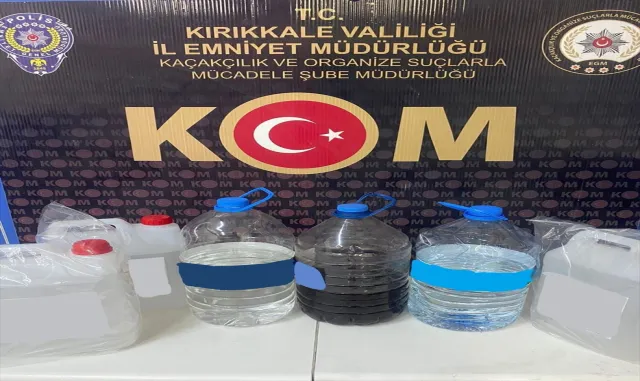 Kırıkkale’de polis ekiplerinin kaçakçılıkla mücadelesi sürüyor Kırıkkale’de polis ekiplerinin kaçakçılıkla mücadelesi sürüyor