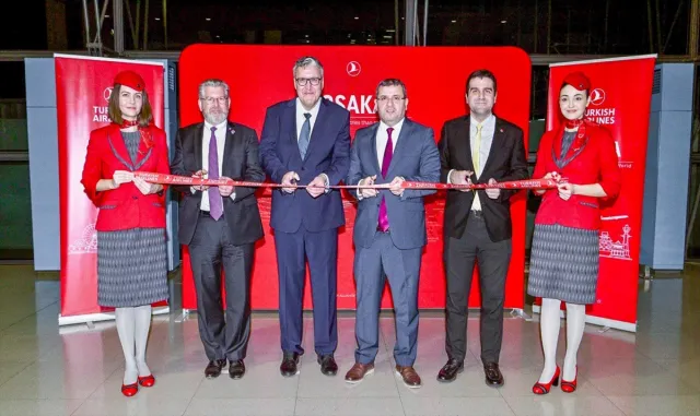 THY, Osaka uçuşlarına başladı THY, Osaka uçuşlarına başladı
