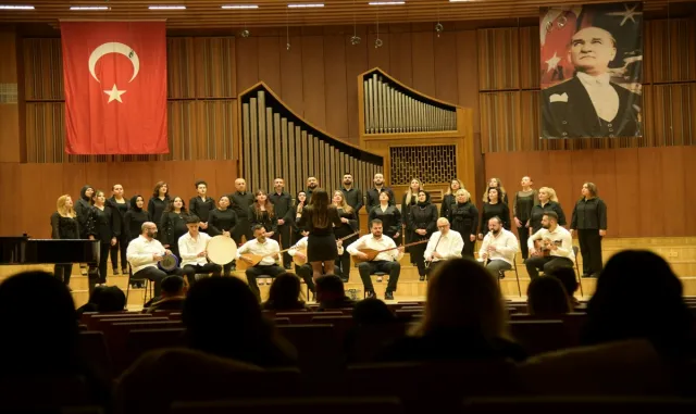 Kahramankazan Müzik Korosu konser verdi Kahramankazan Müzik Korosu konser verdi