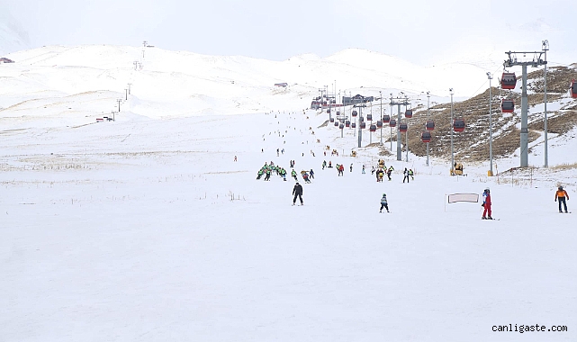 ’Kar Fırtınaları Projesi’nin 2024 sezonu Erciyes’te açıldı ’Kar Fırtınaları Projesi’nin 2024 sezonu Erciyes’te açıldı