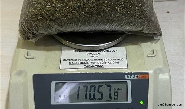 Kayseri’de 170 gram uyuşturucu ele geçirildi Kayseri’de 170 gram uyuşturucu ele geçirildi