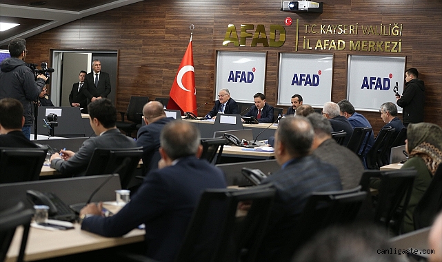 Kayseri’de İl Afet ve Acil Durum Koordinasyon Toplantısı’nda ne konuşuldu? Kayseri’de İl Afet ve Acil Durum Koordinasyon Toplantısı’nda ne konuşuldu?