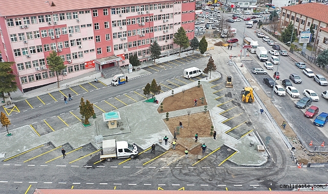Kayseri Devlet Hastanesi çevresinde yeni düzenleme Kayseri Devlet Hastanesi çevresinde yeni düzenleme