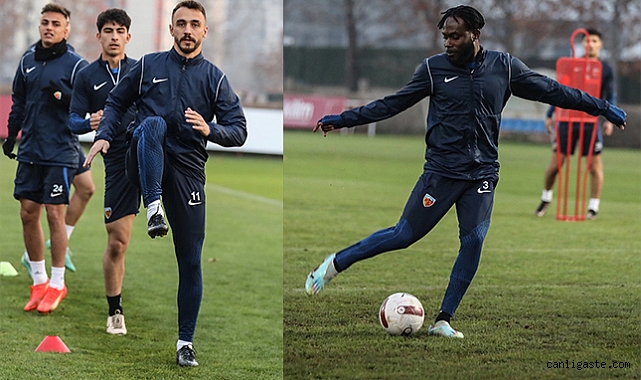 Kayserispor, Gençlerbirliği maçının hazırlıklarını tamamladı Kayserispor, Gençlerbirliği maçının hazırlıklarını tamamladı