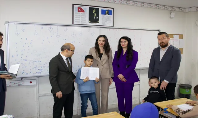 Özvatan’da 241 öğrenci yarıyıl tatiline girdi Özvatan’da 241 öğrenci yarıyıl tatiline girdi