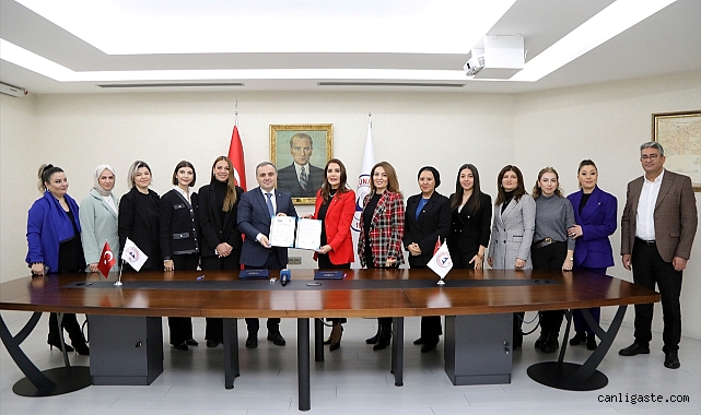 TOBB Kayseri Kadın Girişimciler Kurulu ile ERÜ arasında iş birliği protokolü imzalandı TOBB Kayseri Kadın Girişimciler Kurulu ile ERÜ arasında iş birliği protokolü imzalandı